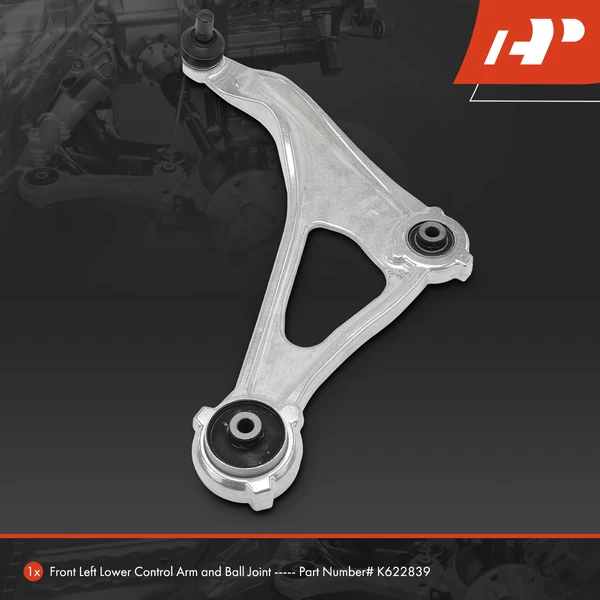 1-Pc Control Arm and Ball Joint Kit, Front Driver Lower with Ball Joint A-Premium APCA5438