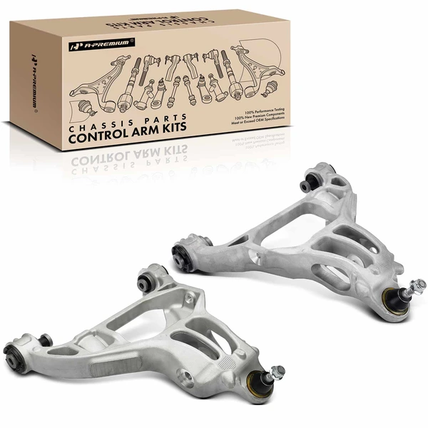 2010-2014 Ford F-150 2-Pc Control Arm and Ball Joint Assembly Kit, Front Driver & Passenger Lower with Ball Joint A-Premium APCA5903