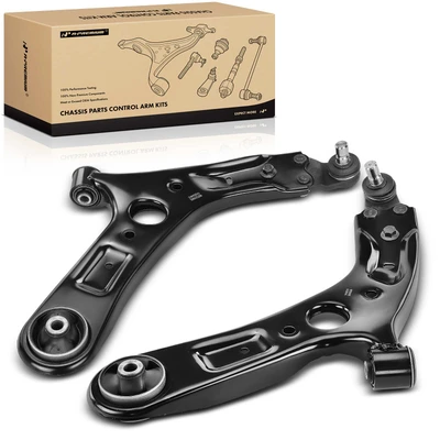 2 Pcs Front Lower Control Arm & Ball Joint Assembly