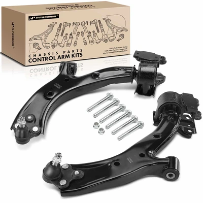 2 Pcs Front Lower Control Arm with Ball Joint Assembly