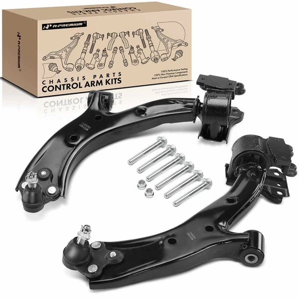 2013-2018 Acura RDX Control Arm with Ball Joint Assembly Front Driver & Passenger Lower A-Premium APCA5905