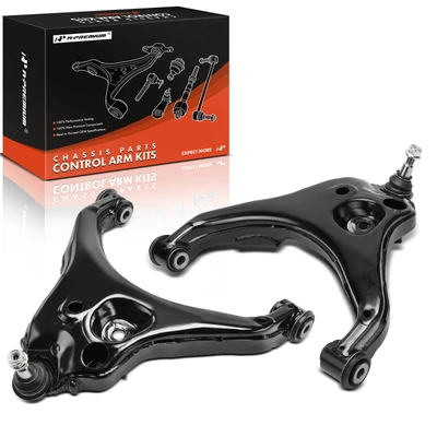 2 Pcs Front Lower Control Arm & Ball Joint Assembly