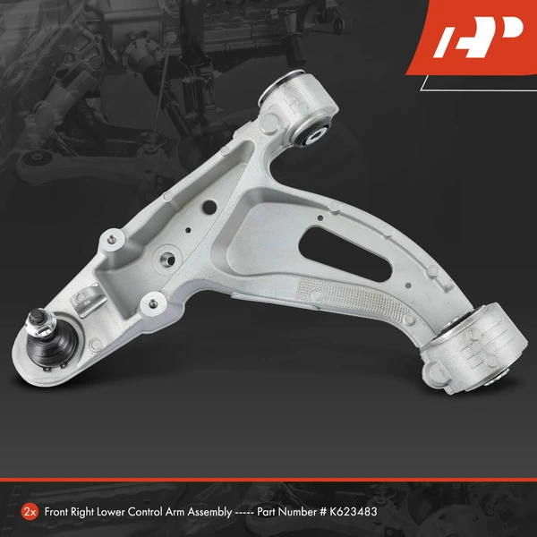 1-Pc Control Arm and Ball Joint Kit, Front Passenger Lower with Ball Joint A-Premium APCA4314