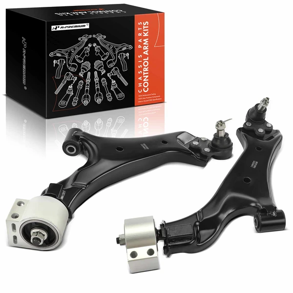 2010-2017 GMC Terrain 2-Pc Control Arm and Ball Joint Kit, Front Lower with Ball Joint A-Premium APCA6511