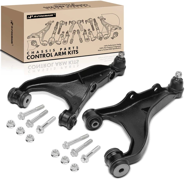 2-Pc Control Arm and Ball Joint Kit, Rear Driver & Passenger Upper with Ball Joint A-Premium APCA5918