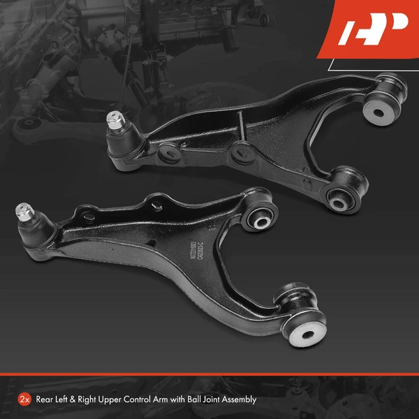 2-Pc Control Arm and Ball Joint Kit, Rear Driver & Passenger Upper with Ball Joint A-Premium APCA5918