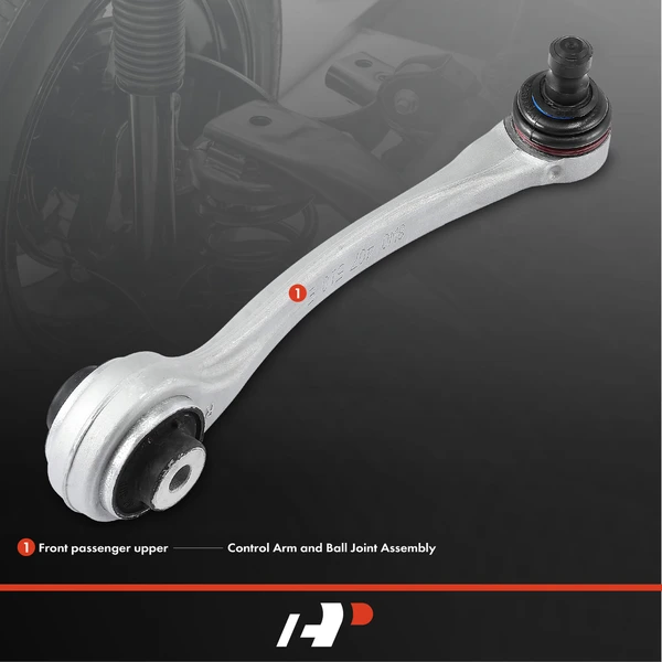 1-Pc Control Arm and Ball Joint Kit, Front Passenger Upper Rearward with Ball Joint A-Premium APCA4322