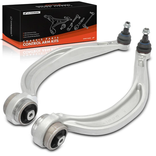 2-Pc Control Arm and Ball Joint Kit, Front Driver & Passenger Lower Rearward with Ball Joint A-Premium APCA7237