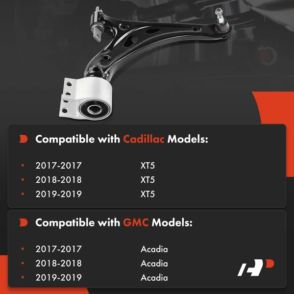 1-Pc Control Arm and Ball Joint Kit, Front Passenger Lower with Ball Joint A-Premium APCA4323