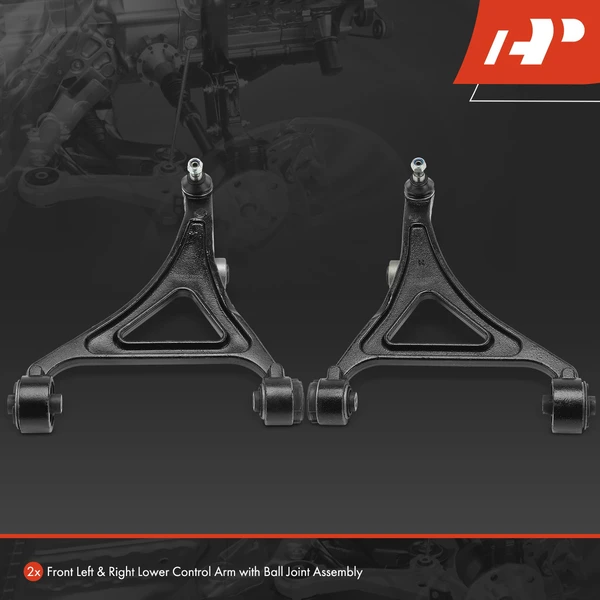 2-Pc Control Arm and Ball Joint Kit, Front Driver & Passenger Lower with Ball Joint A-Premium APCA6165