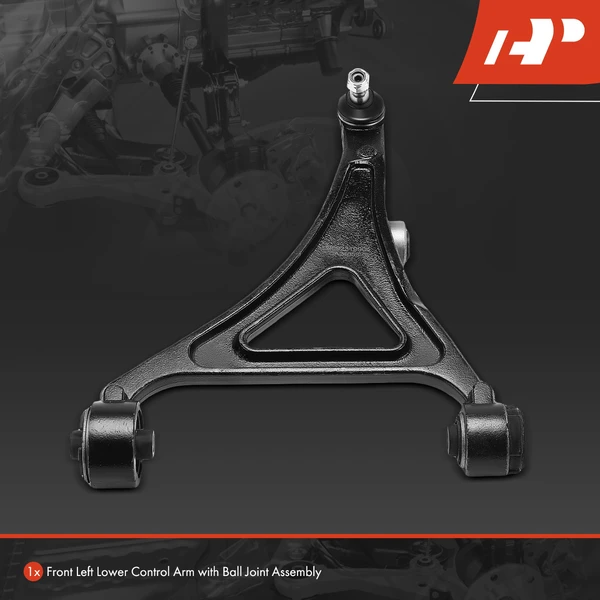 1-Pc Control Arm and Ball Joint Kit, Front Driver Lower with Ball Joint A-Premium APCA6164