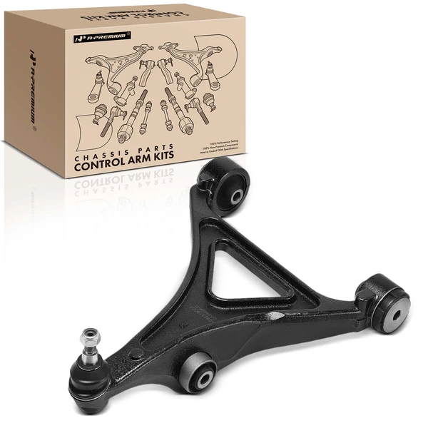 2011-2023 Chrysler 300 1-Pc Control Arm and Ball Joint Kit, Front Passenger Lower with Ball Joint A-Premium APCA6166