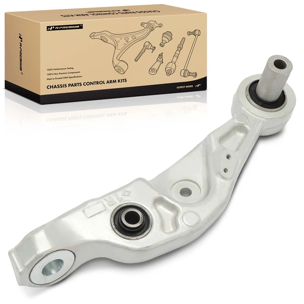 2007-2012 Lexus LS460 1-Pc Control Arm and Ball Joint Kit, Front Passenger Lower Rearward with Ball Joint A-Premium APCA5421