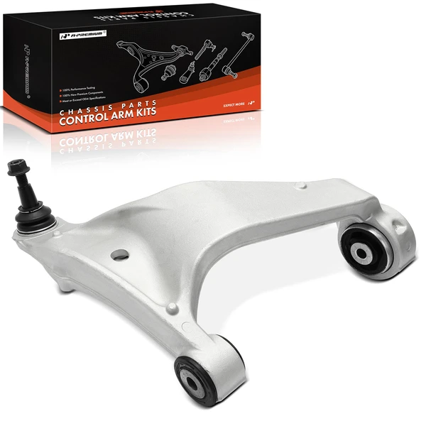 2008-2015 Cadillac CTS 1-Pc Control Arm and Ball Joint Kit, Front Passenger Lower with Ball Joint A-Premium APCA0171