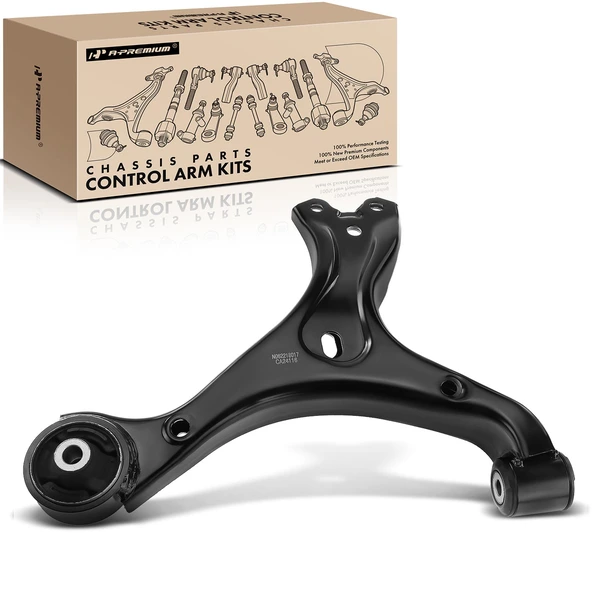 2013-2015 Honda Civic 1-Pc Control Arm and Ball Joint Kit, Front Passenger Lower with Ball Joint A-Premium APCA3736