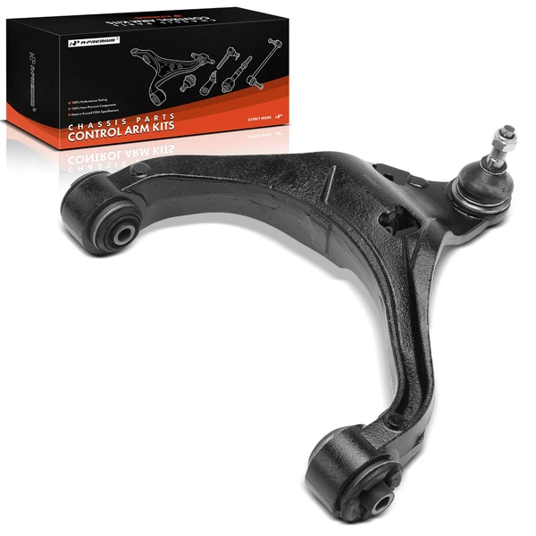 2006-2009 Mitsubishi Raider 1-Pc Control Arm, Front Driver Lower with Ball Joint A-Premium APCA4333