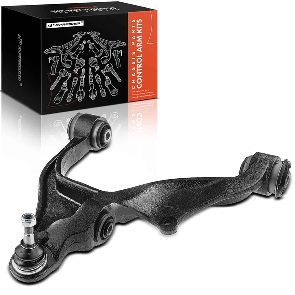 2006-2010 Dodge Ram 1500 1-Pc Control Arm and Ball Joint Kit, Front Driver Lower with Ball Joint A-Premium APCA0469