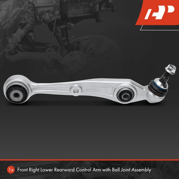1-Pc Control Arm and Ball Joint Kit, Front Passenger Lower Rearward with Ball Joint A-Premium APCA7241