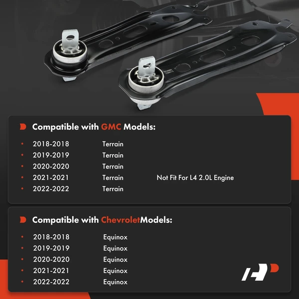 2-Pc Trailing Arm, Rear Driver & Passenger A-Premium APCA5920