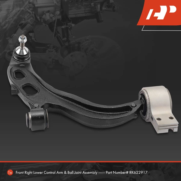 1-Pc Control Arm and Ball Joint Kit, Front Passenger Lower with Ball Joint A-Premium APCA5685