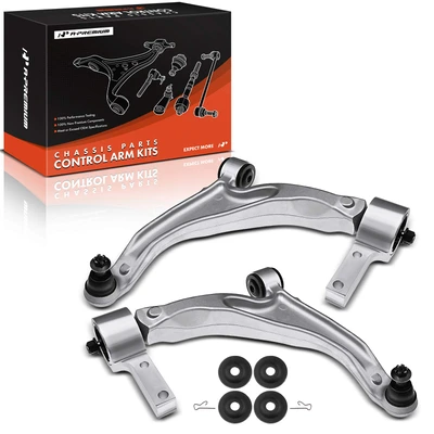 2 Pcs Front Lower Control Arm with Ball Joint