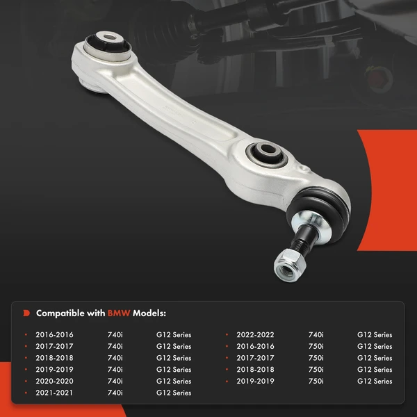 1-Pc Control Arm and Ball Joint Kit, Front Passenger Lower Rearward with Ball Joint A-Premium APCA7930