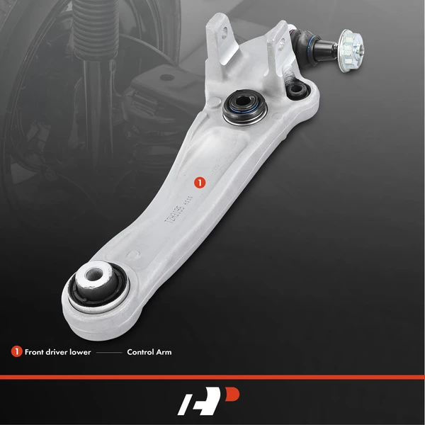 1-Pc Control Arm, Front Driver Lower Rearward with Ball Joint A-Premium APCA4345