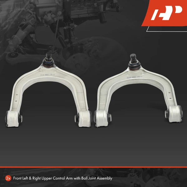 2-Pc Control Arm and Ball Joint Kit, Front Driver & Passenger Upper with Ball Joint A-Premium APCA7243