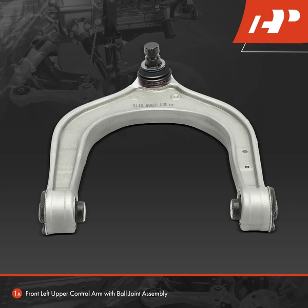 1-Pc Control Arm and Ball Joint Kit, Front Driver Upper with Ball Joint A-Premium APCA7242