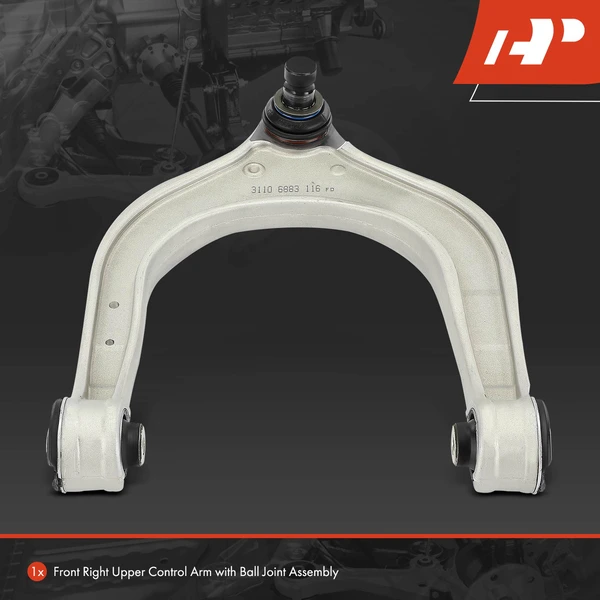 1-Pc Control Arm and Ball Joint Kit, Front Passenger Upper with Ball Joint A-Premium APCA7244
