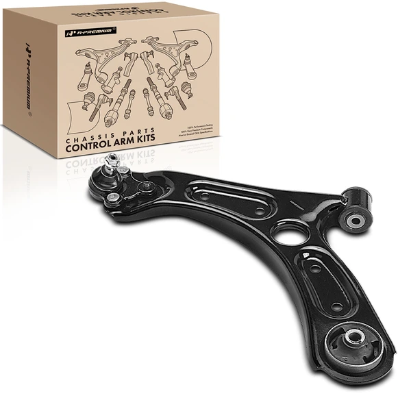 2018-2023 Hyundai Kona 1-Pc Control Arm and Ball Joint Kit, Front Driver Lower with Ball Joint A-Premium APCA6308