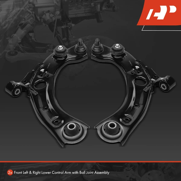 2-Pc Control Arm, Front Driver & Passenger Lower with Ball Joint A-Premium APCA7246