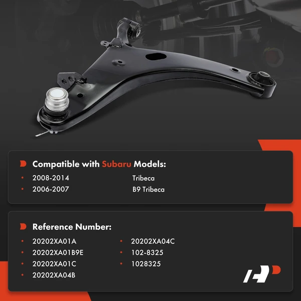 Suspension Control Arm Ball Joint Assembly Front Driver Lower A-Premium APCA9465