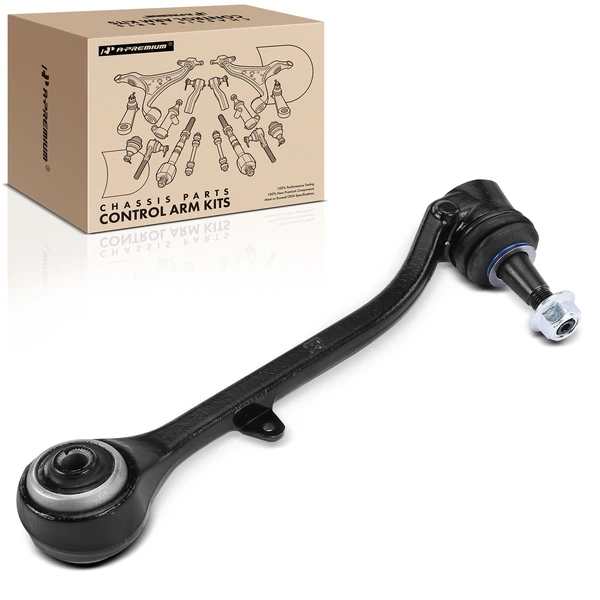 2004-2010 BMW X3 1-Pc Control Arm and Ball Joint Kit, Front Passenger Lower Rearward with Ball Joint A-Premium APCA4349