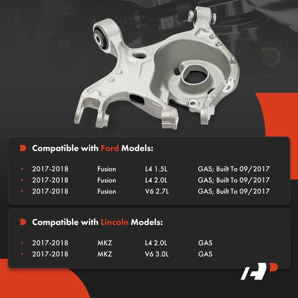 1-Pc Control Arm, Rear Driver Lower Rearward A-Premium APCA5693