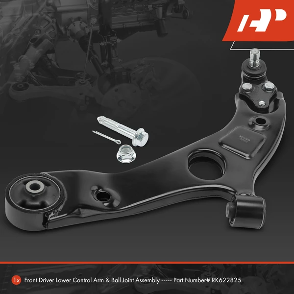 1-Pc Control Arm and Ball Joint Kit, Front Driver Lower with Ball Joint A-Premium APCA5697