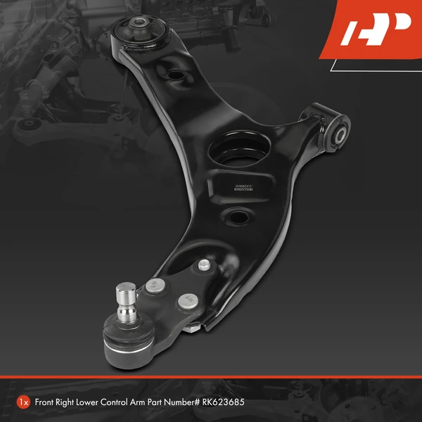 1-Pc Control Arm and Ball Joint Kit, Front Passenger Lower with Ball Joint A-Premium APCA5698