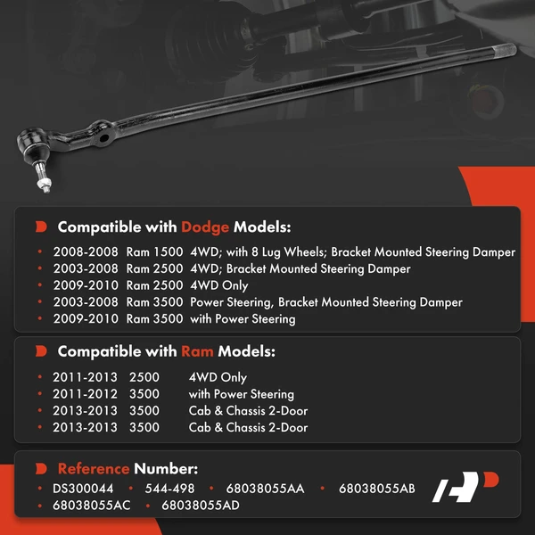 Tie Rod End Front Passenger Outer A-Premium APCA9469