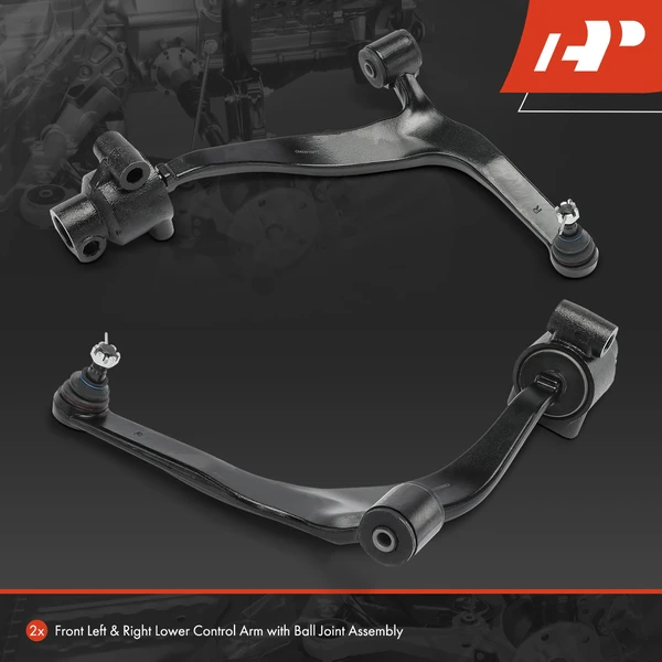 2-Pc Control Arm and Ball Joint Assembly Kit, Front Driver & Passenger Lower with Ball Joint A-Premium APCA7256