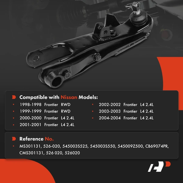 Control Arm with Ball Joint Front Passenger Lower A-Premium APCA8491