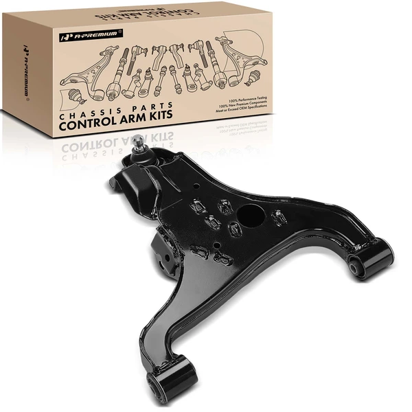 1-Pc Control Arm and Ball Joint Kit, Front Driver Lower with Ball Joint A-Premium APCA7257