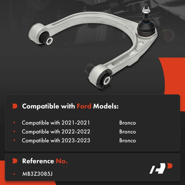 1-Pc Control Arm and Ball Joint Kit, Front Driver Upper with Ball Joint A-Premium APCA6313