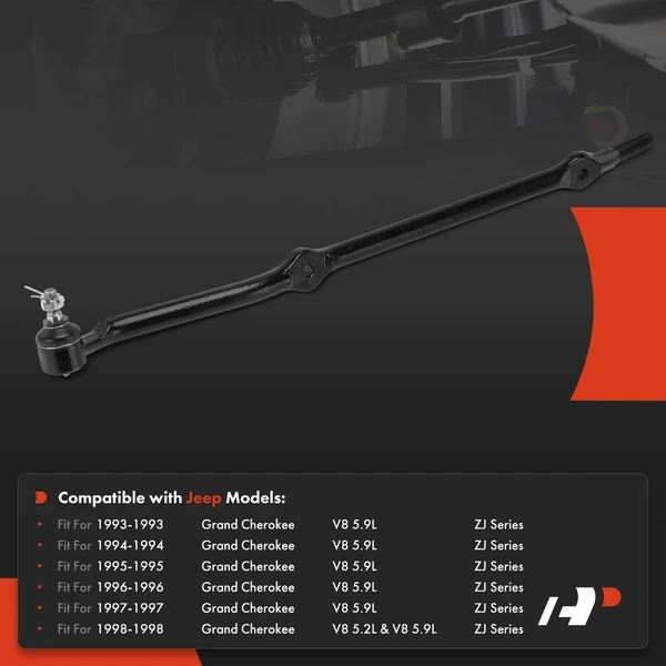 Tie Rod End Front Side A-Premium APCA9476