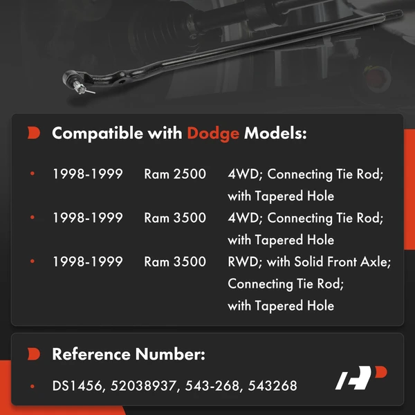 Tie Rod End Front Passenger Outer A-Premium APCA9480