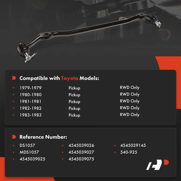 1-Pc Center Link, Front Side A-Premium APCA9481