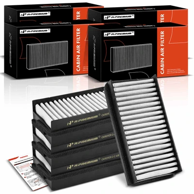 4 Pcs Activated Carbon Cabin Air Filter