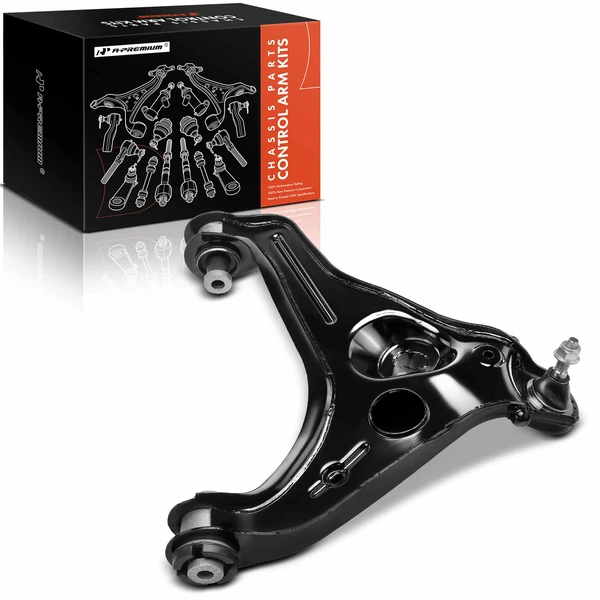 1-Pc Control Arm and Ball Joint Kit, Front Driver Lower with Ball Joint A-Premium APCA4675