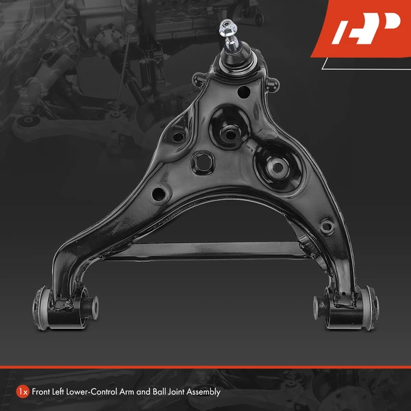 1-Pc Control Arm and Ball Joint Kit, Front Driver Lower with Ball Joint A-Premium APCA4683