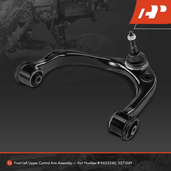 1-Pc Control Arm and Ball Joint Kit, Front Driver Upper with Ball Joint A-Premium APCA4685