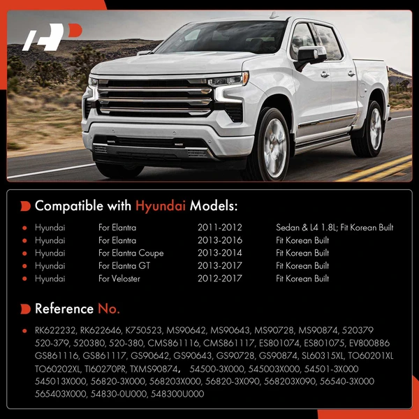 8 Suspension Kit Front Side A-Premium APCA10040